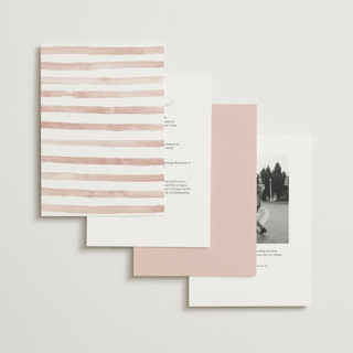 This is a blush wedding invitations with standard by Pixel and Hank called first love printing on signature in standard