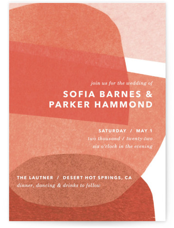 tissue texture Wedding Invitations