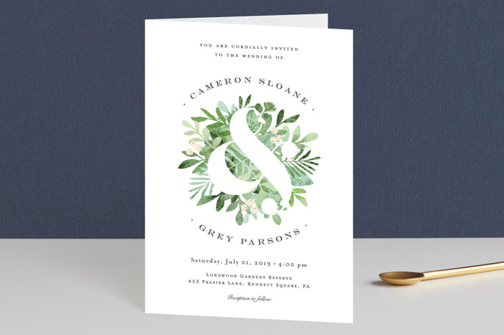 Leafy ampersand
