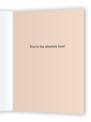 This is a grass greeting cards with standard by Janna Sue Design called mooochas gracias printing on signature in greeting cards