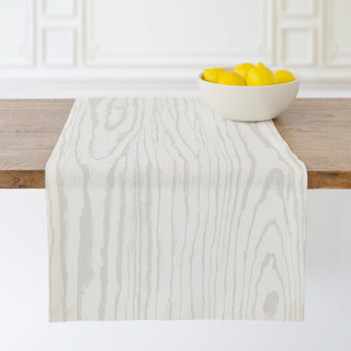 This is a taupe holiday tabletop by Hooray Creative called garden lights 16x48 in standard