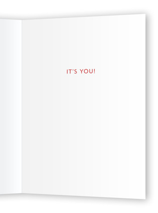 This is a scarlet valentines day cards with standard by Claudio A. Silva called love detected printing on signature in greeting cards