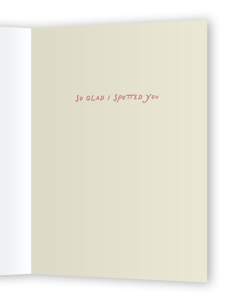 This is a flamingo valentines day cards with standard by Lori Wemple called spotted printing on signature in greeting cards