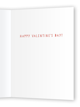 This is a jet black valentines day cards with standard by Alicia Abla called bear hugs printing on signature in greeting cards