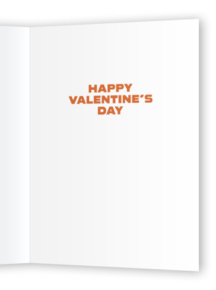 This is a flamingo valentines day cards with standard by Beth Vassalo called thanks for doing life with me printing on signature in greeting cards