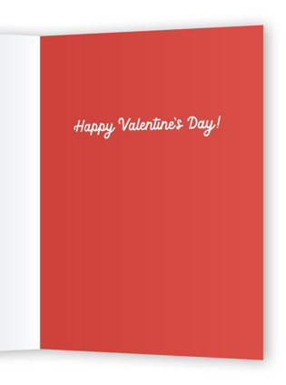 This is a camellia valentines day cards with standard by Karidy Walker called the real dill printing on signature in greeting cards