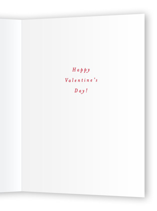 This is a cherry valentines day cards with standard by AK Graphics called heartburst printing on signature in greeting cards