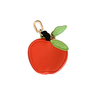 This is a red back to school supplies by Jollity and Co called apple bag charms in standard
