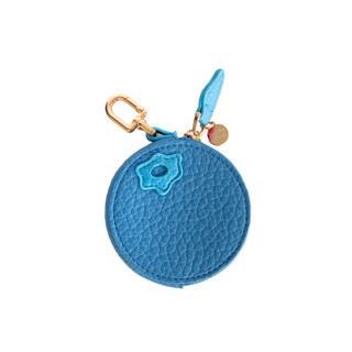 This is a blue back to school supplies by Jollity and Co called blueberry bag charm in standard
