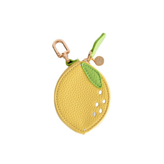 This is a yellow back to school supplies by Jollity and Co called lemon  bag charms in standard