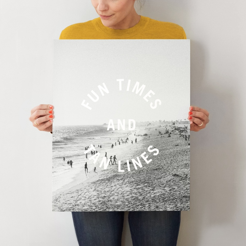 tan lines Wall Art Prints by Lindsay Stetson Thompson | Minted
