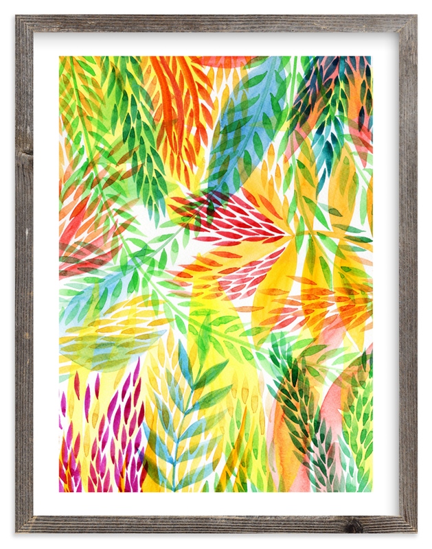 Tropical Painting Limited Edition Art Print By Alexandra Dzh