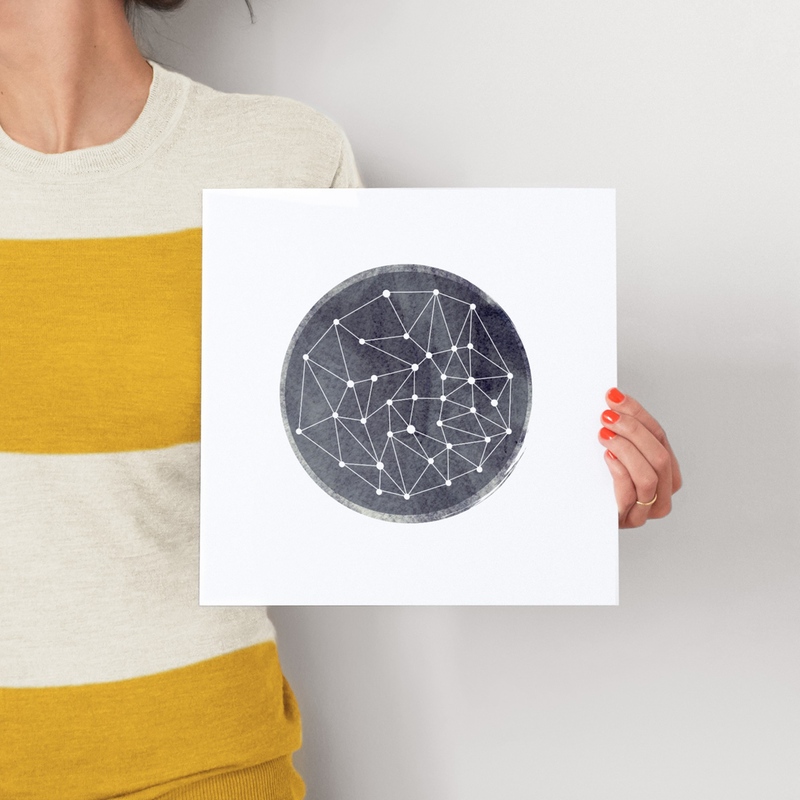Constellation Wall Art Prints by Annie Clark Minted