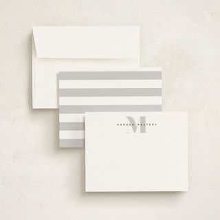 This is a slate kids thank you cards notes with standard by Creo Study called strong initial printing on signature in standard