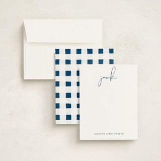 This is a marine kids thank you cards notes with standard by Lehan Veenker called just me printing on signature in standard