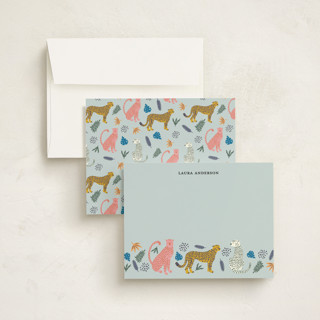 This is a ocean kids thank you cards notes with standard by iamtanya called sweet tropical printing on signature in standard