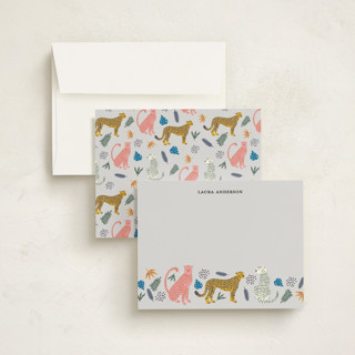 This is a stone kids thank you cards notes with standard by iamtanya called sweet tropical printing on signature in standard