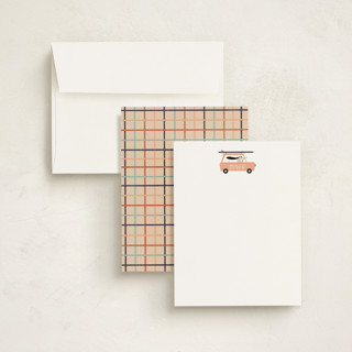 This is a poppy kids thank you cards notes with standard by JeAnna Casper called surf printing on signature in standard