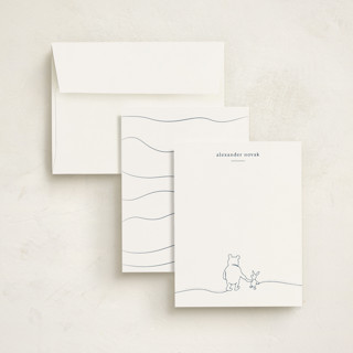 This is a royal kids thank you cards notes with standard by Britt Mills called a simple stroll from disney's winnie the pooh printing on signature in standard