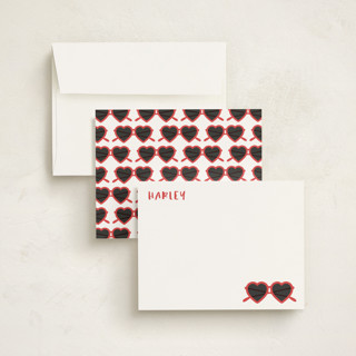 This is a tomato kids thank you cards notes with standard by Hudson meet Rose called brighten printing on signature in standard