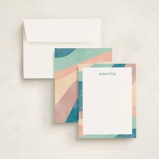 This is a ocean kids thank you cards notes with standard by Pixel and Hank called the tropics printing on signature in standard