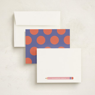 This is a candy kids thank you cards notes with standard by Christie Garcia called penciled printing on signature in standard