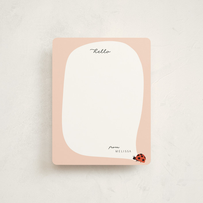 Hello from a ladybug