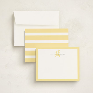 This is a sunshine kids thank you cards notes with standard by Emily Betts called initial notes printing on signature in standard