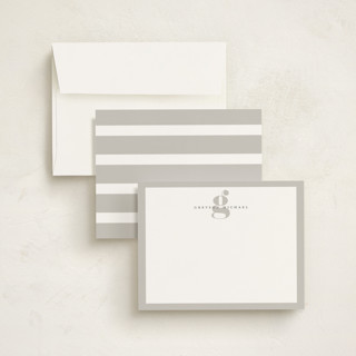This is a fog kids thank you cards notes with standard by Emily Betts called initial notes printing on signature in standard