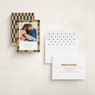 This is a wheat kwanzaa cards with standard by Robert and Stella called kwanzaa border printing on recycled smooth signature in standard