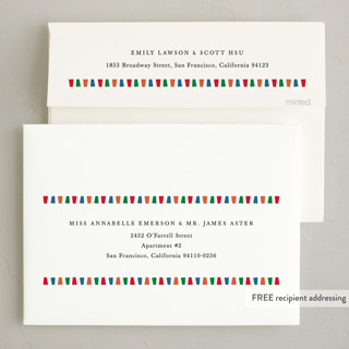 This is a ice kwanzaa cards with standard by Mansi Verma called the grid printing on recycled smooth signature in standard