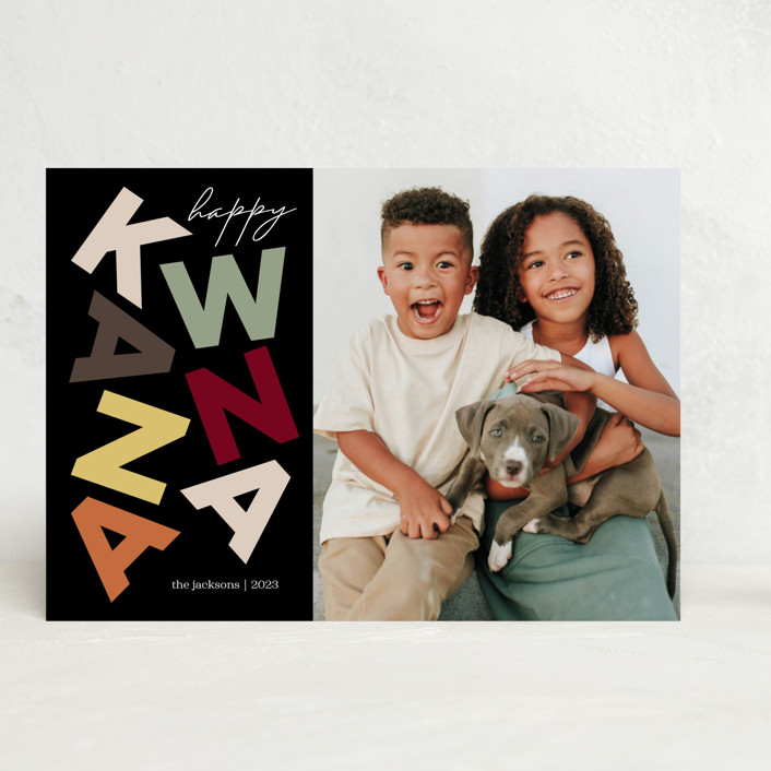 Playful Letters Kwanzaa