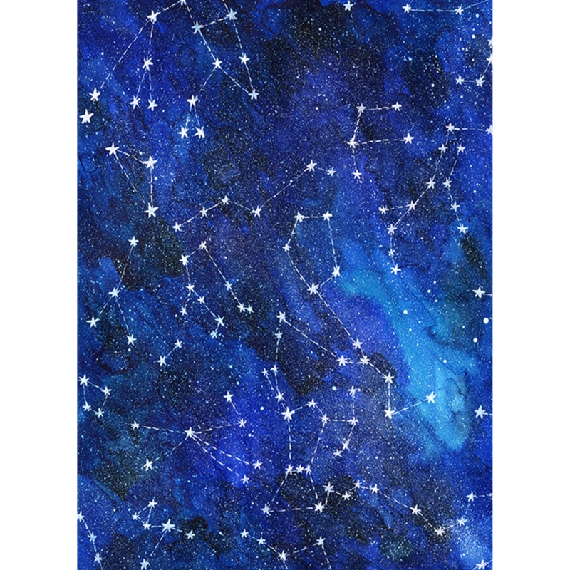 Constellations Children's and Nursery Wall Mural by Alexandra Dzh Minted