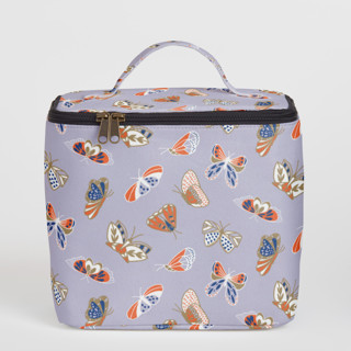 This is a lavender lunch bags by Chi Hey Lee called spring butterfly in lower case
