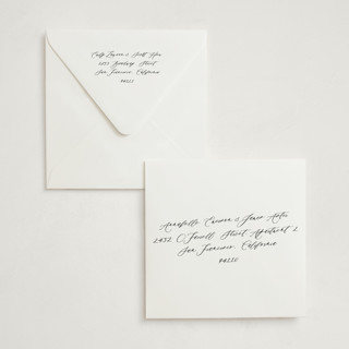 This is a sky blue baby shower invitations with letterpress by Hannah Bowman called petite jolie printing on somerset500 in standard