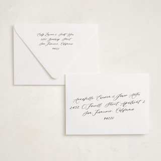 This is a indigo baby shower invitations with letterpress by Olivia Raufman called mariniere printing on somerset500 in standard