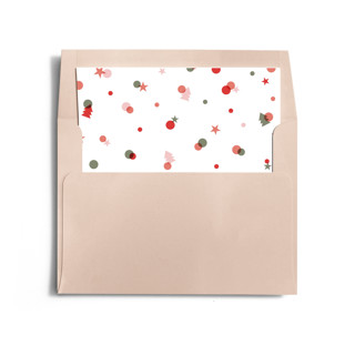 This is a snow wedding envelopes with standard by Jackie Crawford called exuberant printing on signature in liner