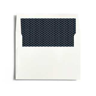 This is a midnight wedding envelopes with standard by Minted called petite plume nordic antlers printing on signature in liner