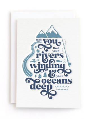 This is a ocean tbd by Kamala Nahas called oceans deep in greeting cards