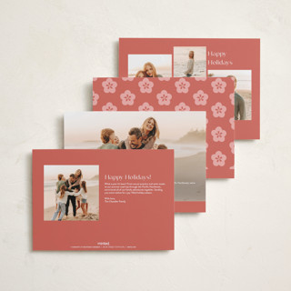 This is a bloom chinese new year cards with standard by curiouszhi called clarity printing on recycled smooth signature in petite