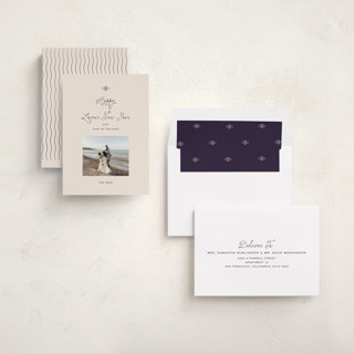 This is a midnight chinese new year cards with standard by Ani Somi called bound into the new year printing on recycled smooth signature in standard