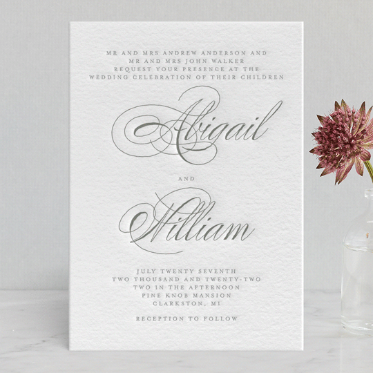 Timeless Scripted Elegance