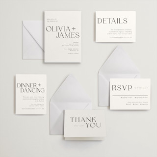 This is a soft black letterpress wedding invitations with letterpress by Vera Lim called bold names printing on somerset500 in standard