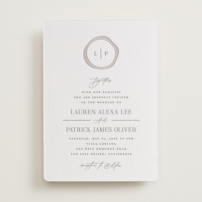 Wax Seal Monogram