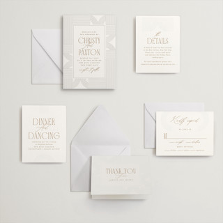 This is a framed elegance letterpress wedding invitations with letterpress by Creo Study called framed elegance printing on somerset500 in standard