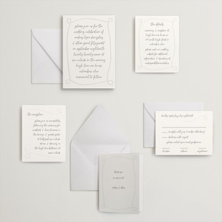 This is a artist hand letterpress wedding invitations with letterpress by Heather Schertzer called artist hand printing on somerset500 in standard