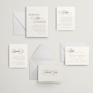 This is a soft black letterpress wedding invitations with letterpress by Nicole Walsh called us printing on somerset500 in standard