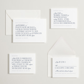 This is a aegean letterpress wedding invitations with letterpress by Hudson meet Rose called london printing on somerset500 in standard