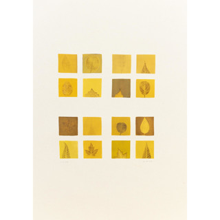 This is a multicolorassorted-colors original paintings by Dana Williamowsky called bethany skyline 1 painting in standard