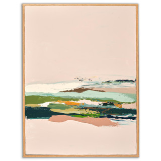 This is a multicolorassorted-colors original paintings by Caryn Owen called colorwash in standard